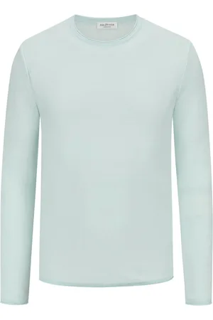 PHIL PETTER Leichter Doubleface-Pullover mit Rollkanten
