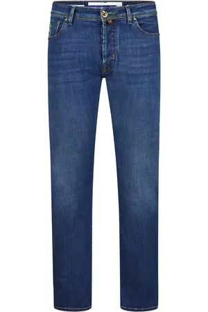 Jacob Cohen Jeans Bard mit Kontrastnähten, Slim Fit