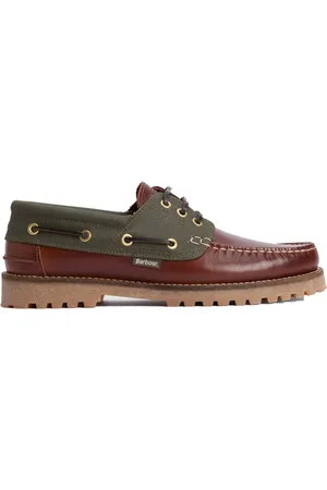 Barbour Re-Engineered Bootsschuhe Deck mit Canvas-Details