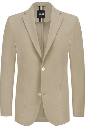 HUGO BOSS Strukturiertes Jersey-Sakko, Slim Fit