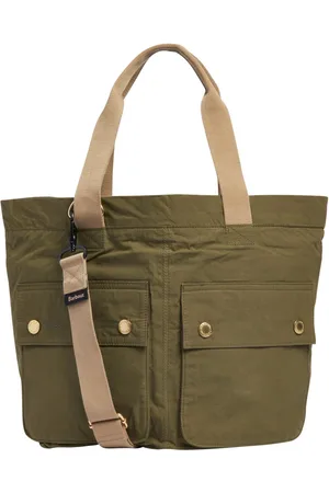 Barbour Tragetasche mit 2 Außentaschen und Druckknopfverschlüssen