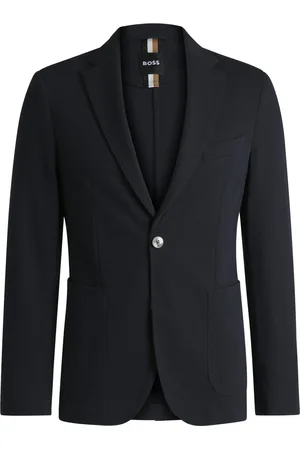 HUGO BOSS Strukturiertes Jersey-Sakko, Slim Fit