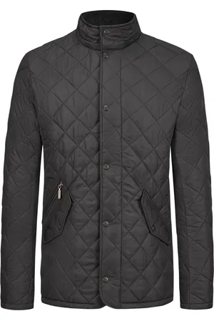 Barbour Leichte Steppjacke mit Cordkragen