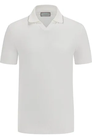CANALI Strick-Poloshirt aus Baumwolle
