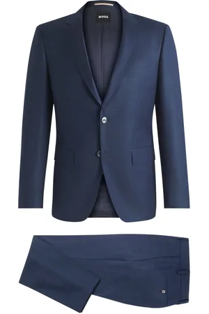 HUGO BOSS Anzug aus Super 120 Schurwolle, Slim Fit