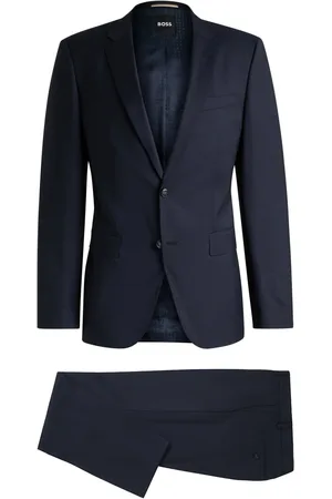 HUGO BOSS Anzug aus Schurwolle, Slim Fit