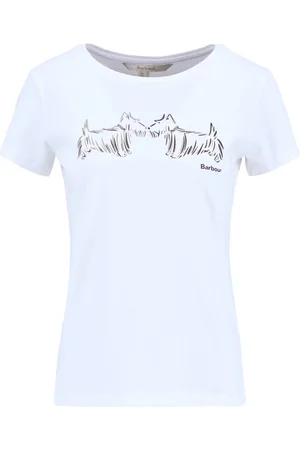 Barbour Damen T-Shirt mit Hunde-Motiv