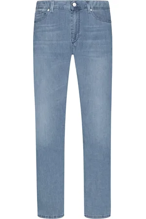 Alberto Leichte Jeans mit Lyocell und Super Stretch, Regular Fit