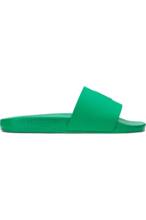 Ralph Lauren Pantolette mit Polo-Reiter-Emblem auf Riemen