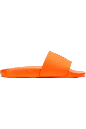 Ralph Lauren Pantolette mit Polo-Reiter-Emblem auf Riemen