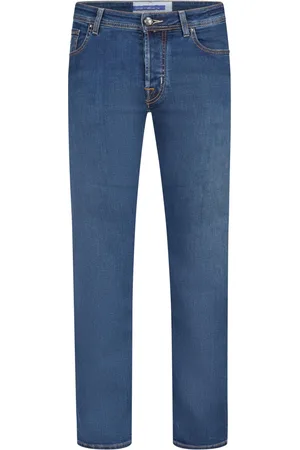 Jacob Cohen Jeans Bard Powerstretch mit Kontrastnähten, Slim Fit