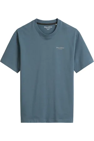 Marc O’ Polo T-Shirt mit Label-Schriftzug und Backprint, Relaxed Fit