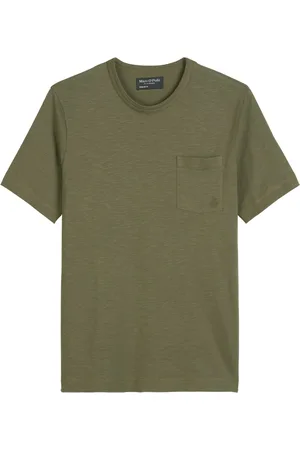 Marc O’ Polo T-Shirt in melierter Baumwoll-Qualität, Regular Fit