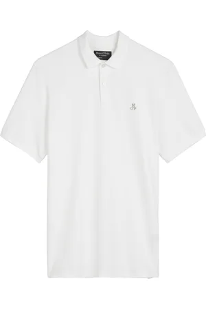 Marc O’ Polo Poloshirt aus Baumwoll-Piqué mit Label-Stickerei, Regular Fit