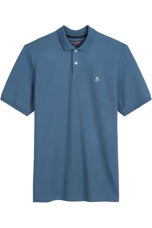 Marc O’ Polo Poloshirt aus Baumwoll-Piqué mit Label-Stickerei, Regular Fit