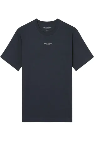 Marc O’ Polo T-Shirt aus Baumwolle mit Label-Print, Regular Fit