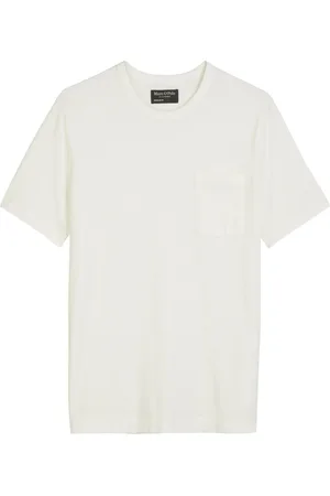 Marc O’ Polo T-Shirt in melierter Baumwoll-Qualität, Regular Fit