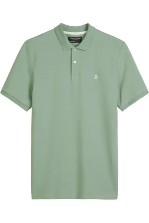 Marc O’ Polo Poloshirt aus Baumwoll-Piqué mit Label-Stickerei, Regular Fit