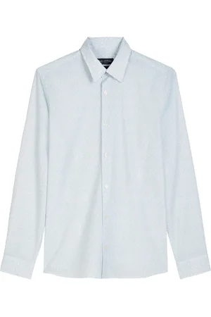 Marc O’ Polo Gemustertes Hemd aus Baumwolle, Shaped Fit