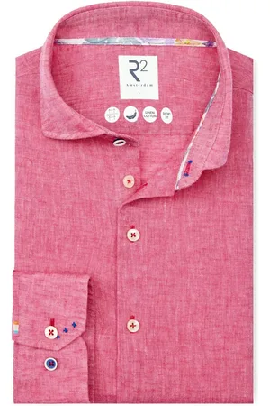 R2 Westbrook Leinenhemd mit Baumwolle, Casual Fit