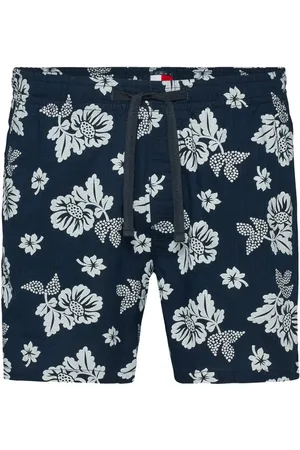 Tommy Hilfiger Bermudashorts mit floralem Print und Dehnbund