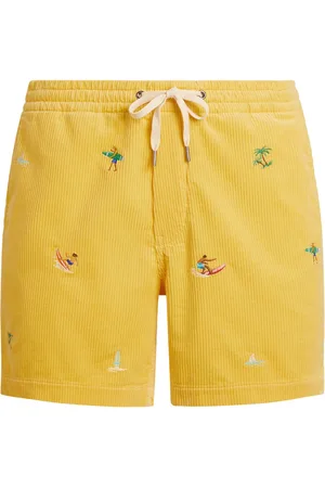 Ralph Lauren Bermudashorts aus Cord mit Aufnähern, Classic Fit
