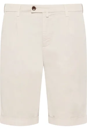 Briglia 1949 Bermudas mit Bundfalten und Stretch, Slim Fit