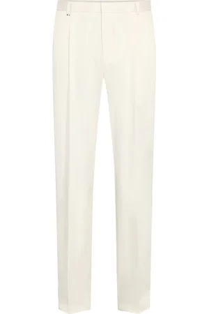 HUGO BOSS Chino mit Stretch und Bundfalte