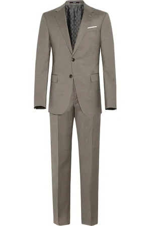 JOOP! Gefütterter Anzug mit dezentem Webmuster, Slim Fit