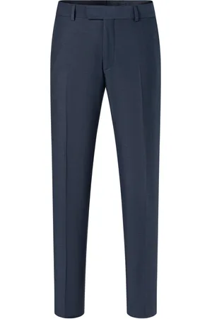 Strellson Stretch-Anzughose in Oxford-Qualität mit Bügelfalte, Comfort fit