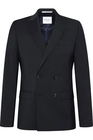 Digel Zweireiher Baukasten-Sakko Nick mit Stretchanteil, Extra Slim Fit