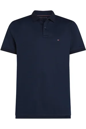 Tommy Hilfiger Poloshirt aus Baumwolle mit Monogramm-Print