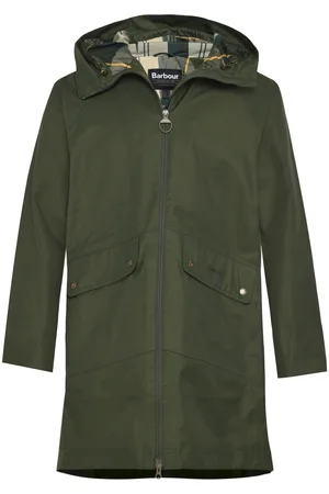 Barbour Damen-Parka mit Kapuze aus einem Baumwollgemisch