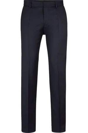 HUGO BOSS Anzughose aus Schurwolle, Slim Fit