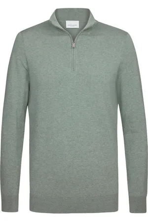 Profuomo Leichter Jersey-Troyer mit Seidenanteil, Tencel™