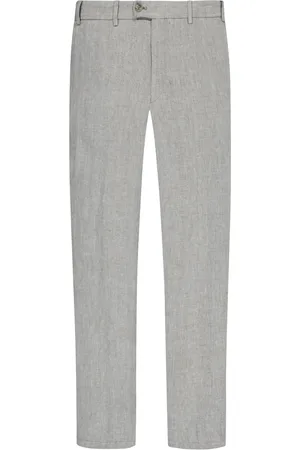 Hiltl Sommerliche Leinenhose Parma mit Bügelfalte, Regular Fit