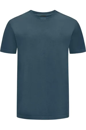 HUGO BOSS Heavy T-Shirt mit Logo-Schriftzug am Kragen