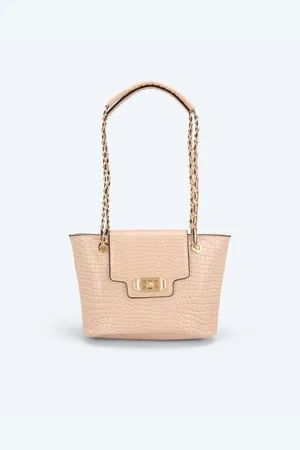 Alfredo Pauly Shopper in Kroko-Optik