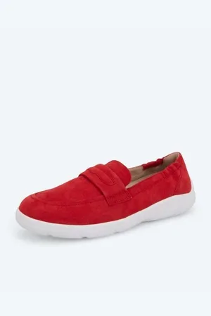 Caprice Slipper mit Lederdeko
