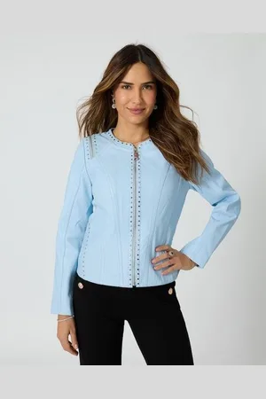 Brian by Brian Rennie Lederjacke mit Nieten