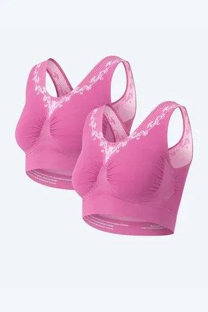 Schlankstütz Kollektion Classic Bustier mit Blütenverzierung, 2tlg.