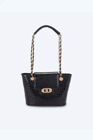 Alfredo Pauly Shopper in Kroko-Optik