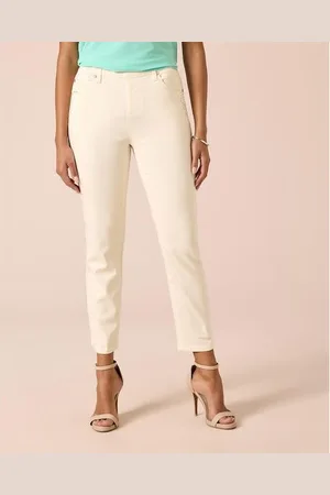 Couture Line Jeggings mit Strassdeko