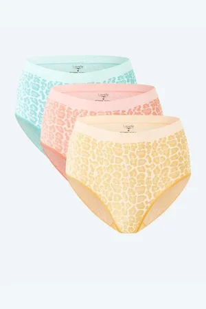 Lavelle Seamless Slips "Leopard", 3er Pack