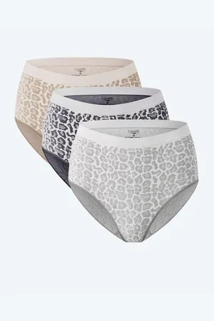 Lavelle Seamless Slips "Leopard", 3er Pack