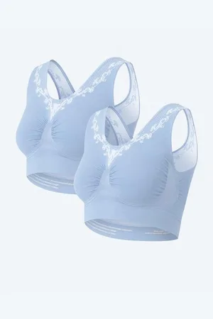 Schlankstütz Kollektion Classic Bustier mit Blütenverzierung, 2tlg.