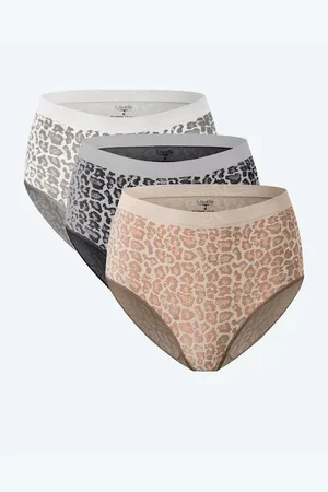 Lavelle Seamless Slips "Leopard", 3er Pack