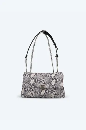 Judith Williams Überschlagtasche mit Snake-Print