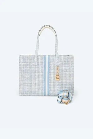 Judith Williams Kurzgrifftasche in Bouclé Optik