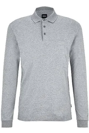 HUGO BOSS Poloshirt aus Interlock-Baumwolle mit Logo-Stickerei